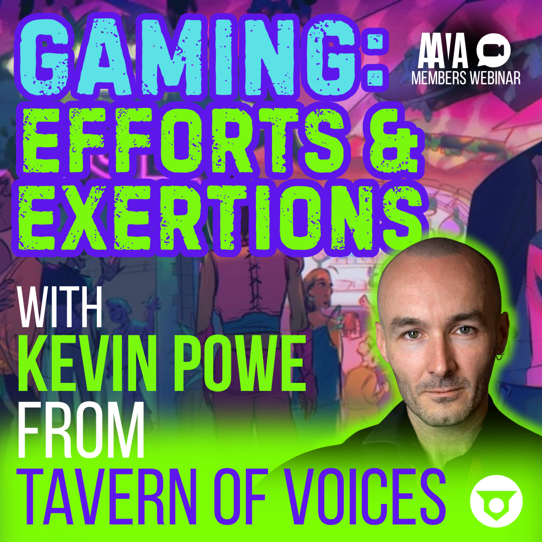 Kevin Powe from Tavern of Voices takes us on a whirlwind tour of how to attack video game performance when we have to leave dialogue behind.